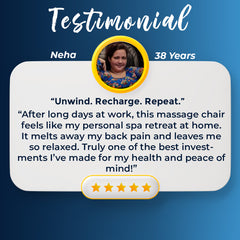 JSB MZ31 Premium 4D+ Massage Chair For Full Body - AI Body Scan - Robot Massage Hand