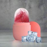 JSB Ice Face Roller Massager Ice Roller for Face and Eye (Pink) - Facial Massager and Roller