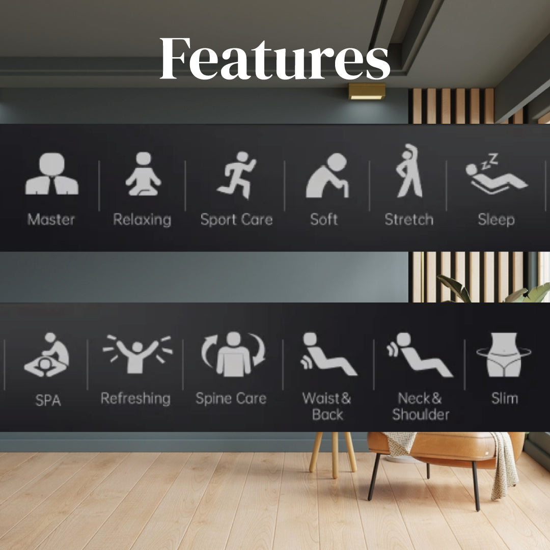 3D Massage Chair For Full Body At Home Features JSBH20 Green