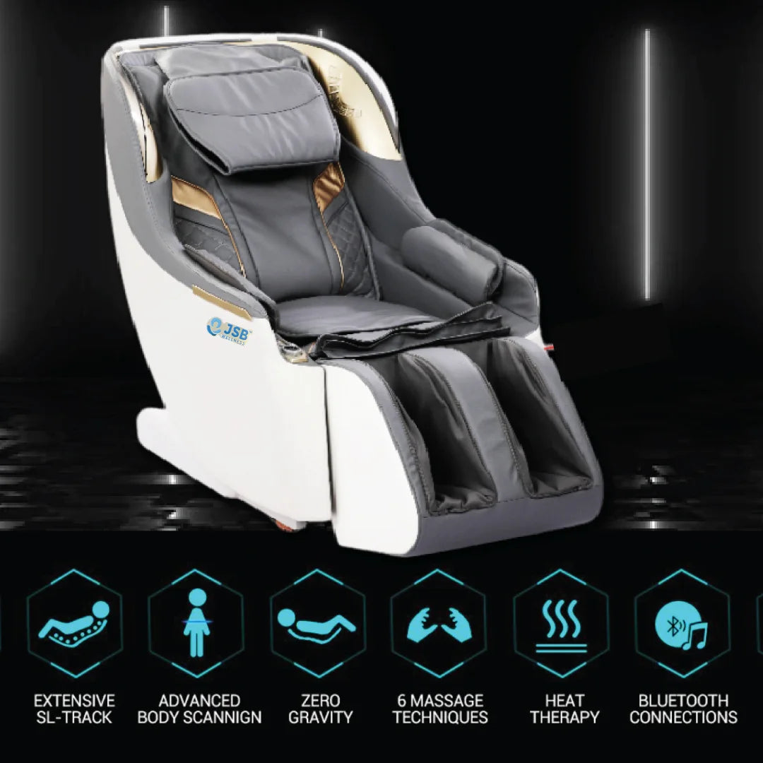 3D_Massage_Chair_For_Full_Body_At_Home Features JSB MZ20 Grey