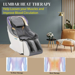 3D_Massage_Chair_For_Full_Body_At_Home with Heat JSB MZ20 Grey
