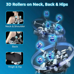 3 D rollers massage chair machine for home