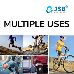 Knee Cap for Pain Relief Support Sleeve Stretchable for Sports Running Cycling Gym Workout (Single Knee) JSB BS61