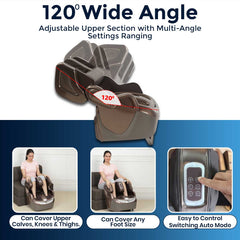 Shiatsu Leg Massager for Foot Calf Pain Relief JSB HF60