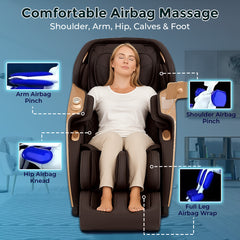 Airbag Massage Zero Gravity Massage Chair Machine for Home Full Body JSB MZ08