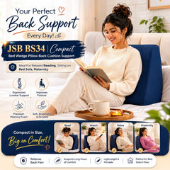 Bed Wedge Pillow Back Cushion Support for Female