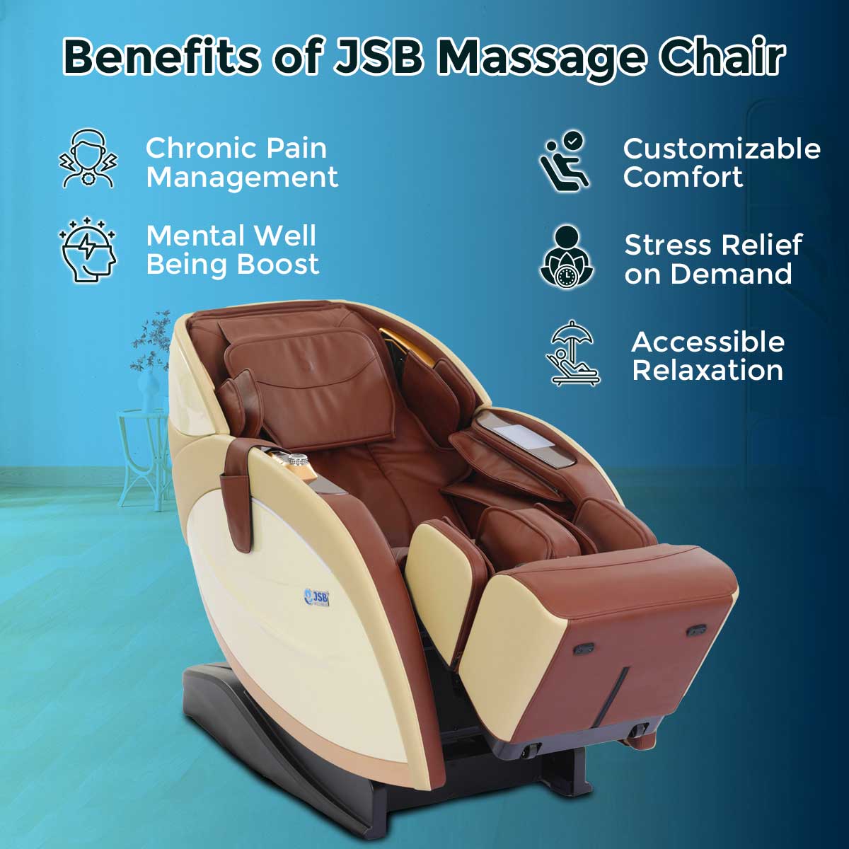 Benefits of Massage Chair Machine for Home JSB MZ08