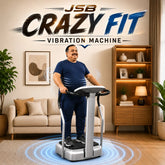 Crazy Fit Massager Full Body Vibration Machine Workout for Home & Gym JSB HF14
