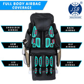 Full Body Airbag Massage Full Body Massage Chair 3D Zero Gravity Recliner For Home - 8 Auto Massage Programs With Bluetooth & Relaxing Heat - Heavy Duty JSB MZ15