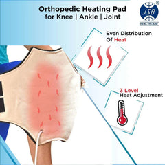 Knee Pain Relief Products Combo : Knee Cap with Knee Heating Pad
