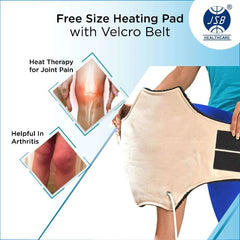Knee Pain Relief Products Combo : Knee Cap with Knee Heating Pad