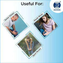 Knee Pain Relief Products Combo : Knee Cap with Knee Heating Pad