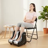 Leg Calf & Foot Massager with Human Hands Like Pressing & Vibration Reflexology JSB HF04 Pro