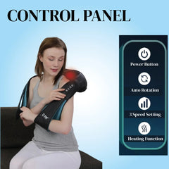 Neck Heating Pad Massager JSB HF71 with Heating Pad JSB H04 combo