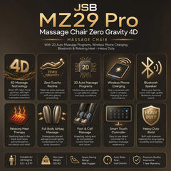 How to Choose Best Massage Chair Zero Gravity 4D