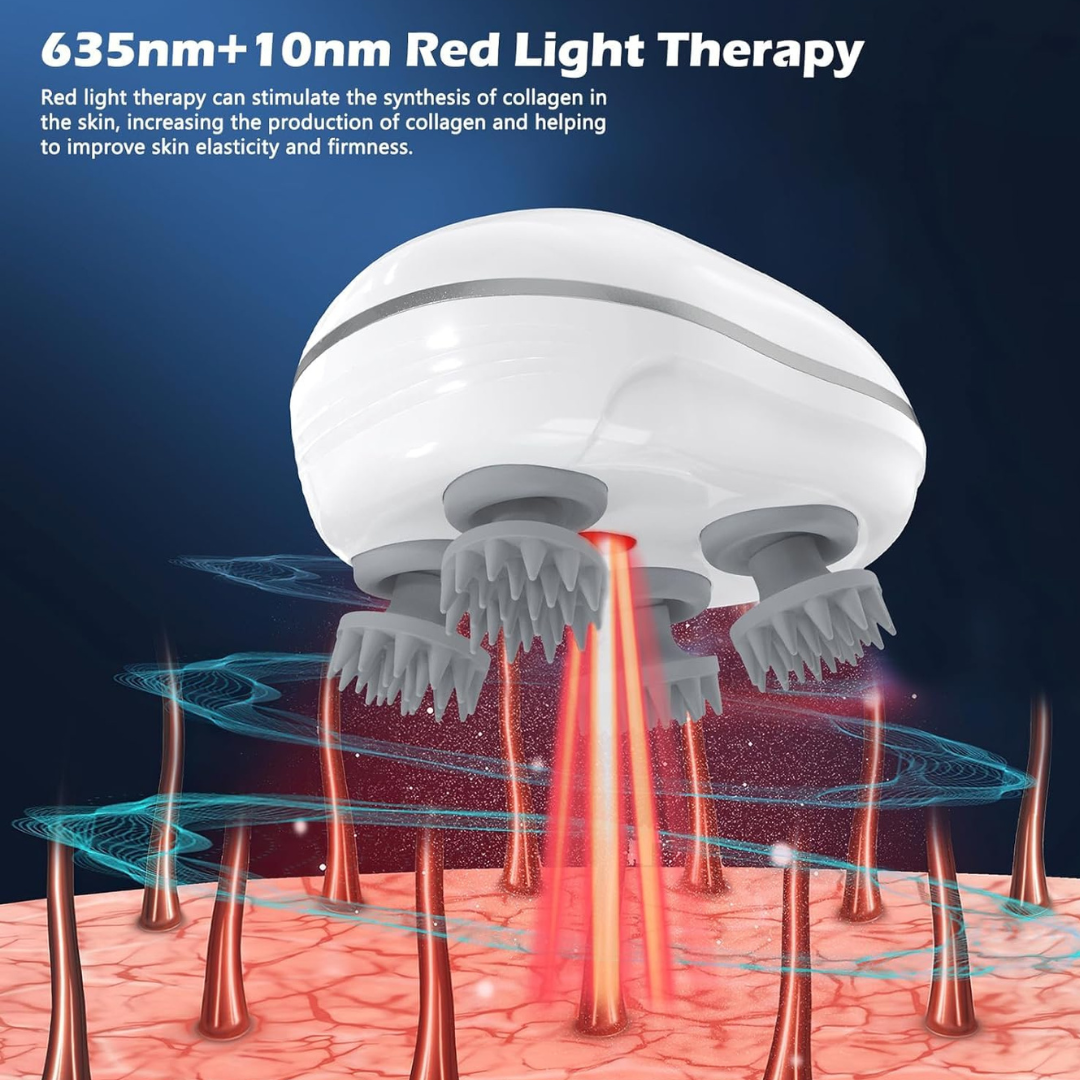 Infrared Heat Benefits of Scalp Head Massager Machine JSB HF165