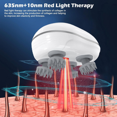 Infrared Heat Benefits of Scalp Head Massager Machine JSB HF165