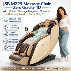 JSB MZ29 4D Zero Gravity Massage Chair