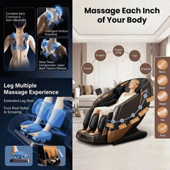 JSB MZ32 4D+ Massage Chair For Full Body - AI Body Scan - Robot Massage Hand