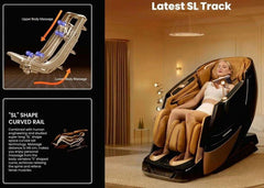 JSB MZ32 4D+ Massage Chair For Full Body - AI Body Scan - Robot Massage Hand
