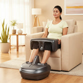 Shiatsu Leg Massager Detachable with Airbag Massage, Foot Roller, Heating, Thigh & Knee Massage JSB HF160
