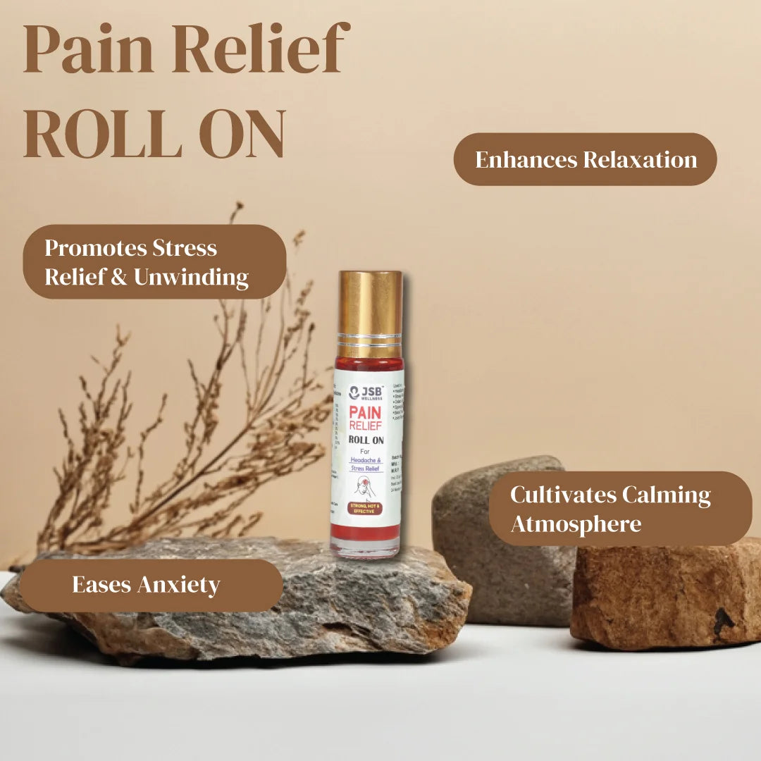 Stress Pain Relief Oil Roll On Benefits