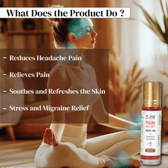 Stress Pain Relief Oil Roll On For Headache Pain