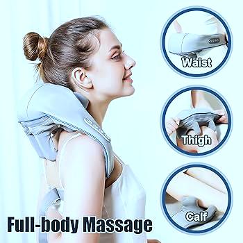 Waist Thigh Calf Shoulder Massager 3D with Heat Shiatsu Massage JSB HF144