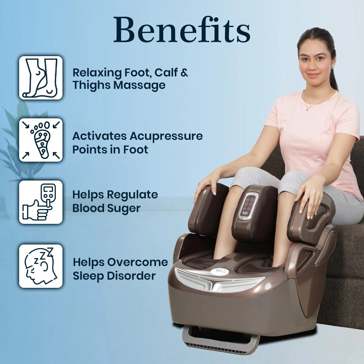 Benefits of massager for leg