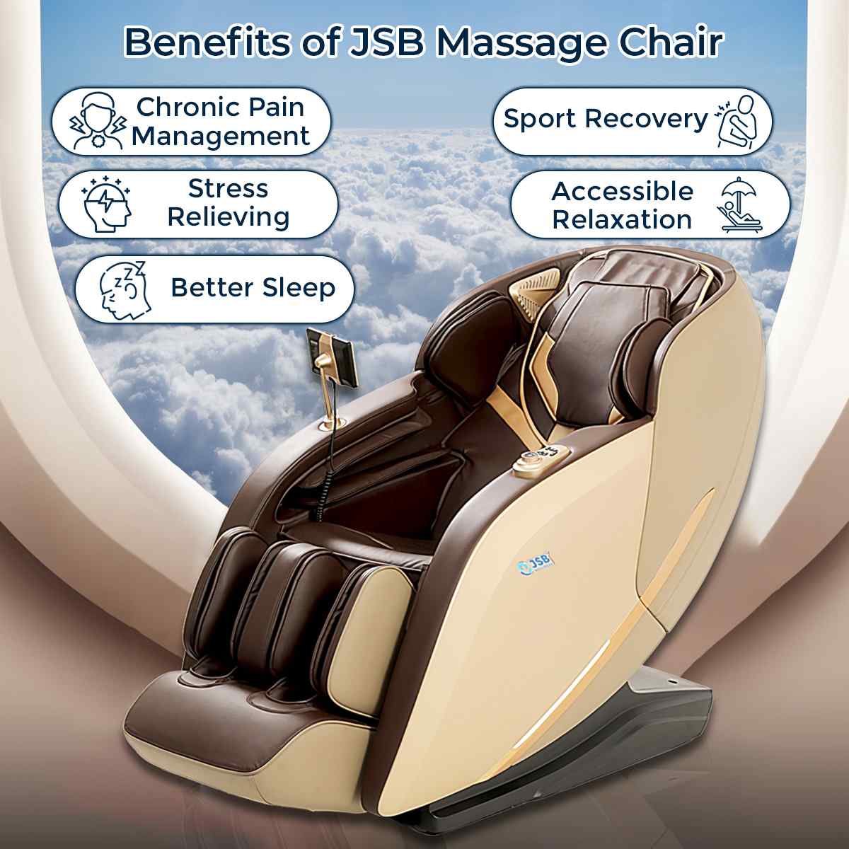 Benefits of JSB zero gravity massage chair