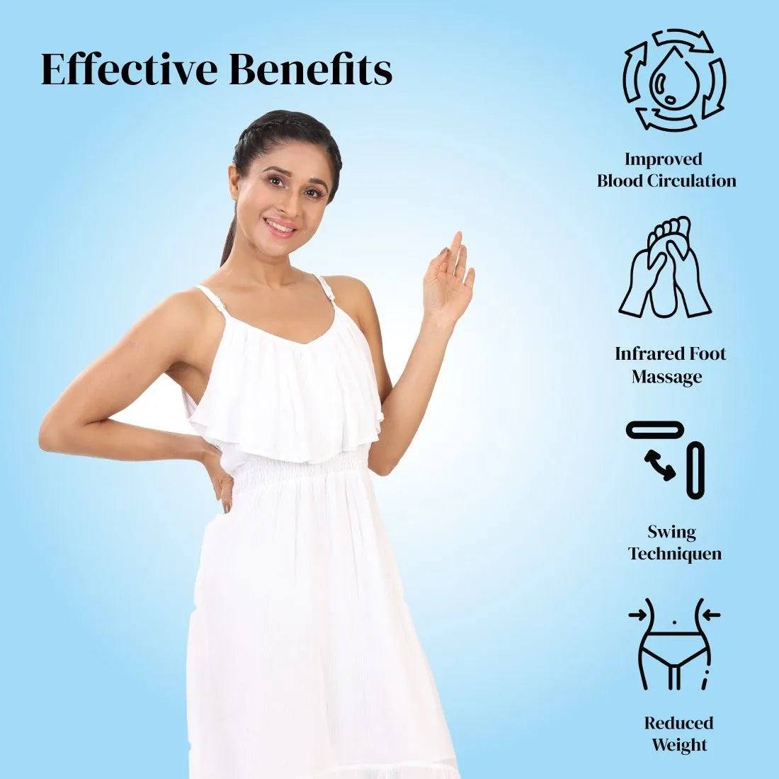 Feet swing massager for elderly benefits