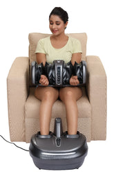 Shiatsu Leg Massager with Airbag Massage, Foot Roller, Heating, Thigh & Knee Massage JSB HF160
