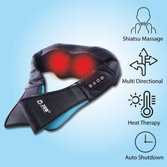 Neck Heating Pad Massager JSB HF71 with Heating Pad JSB H04 combo