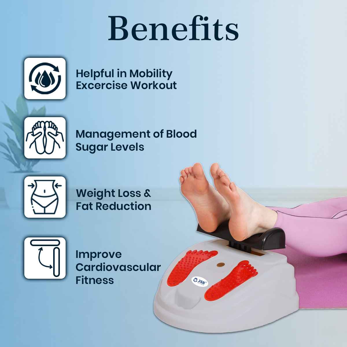 Benefits of Full Body Exercise Machine Feet Swing Massager For Elderly