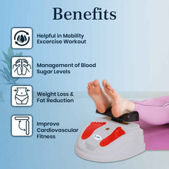 Benefits of JSB EX02 Feet Swing Massager Full Body Exercise Machine for elderly