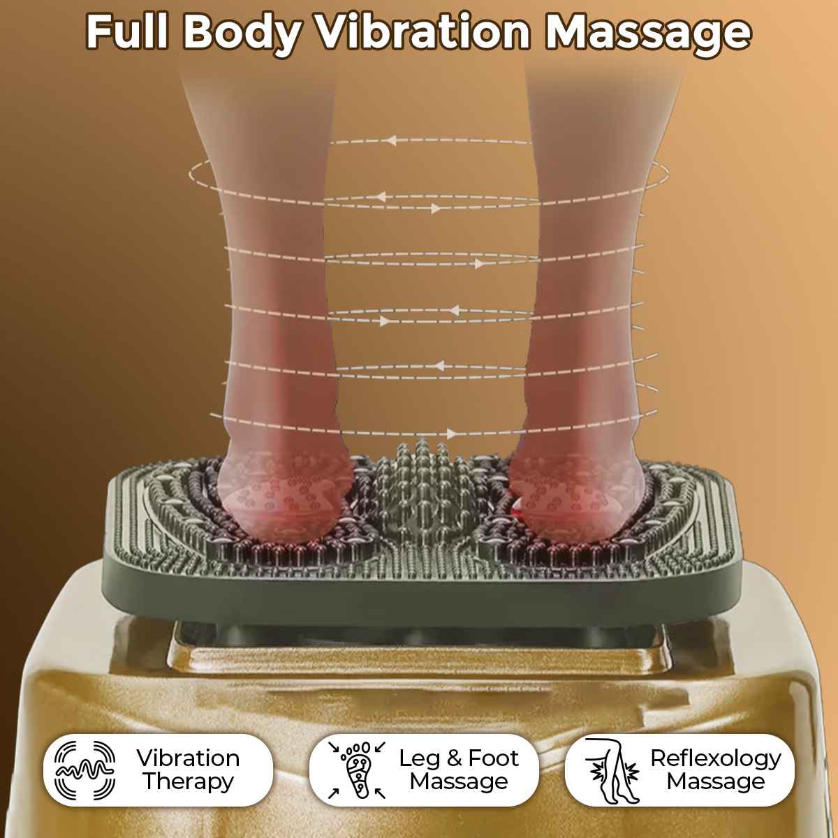 JSB HF91 Full Body Blood Circulation Machine Foot Massager for home use