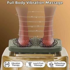 JSB HF91 Full Body Blood Circulation Machine Foot Massager for home use