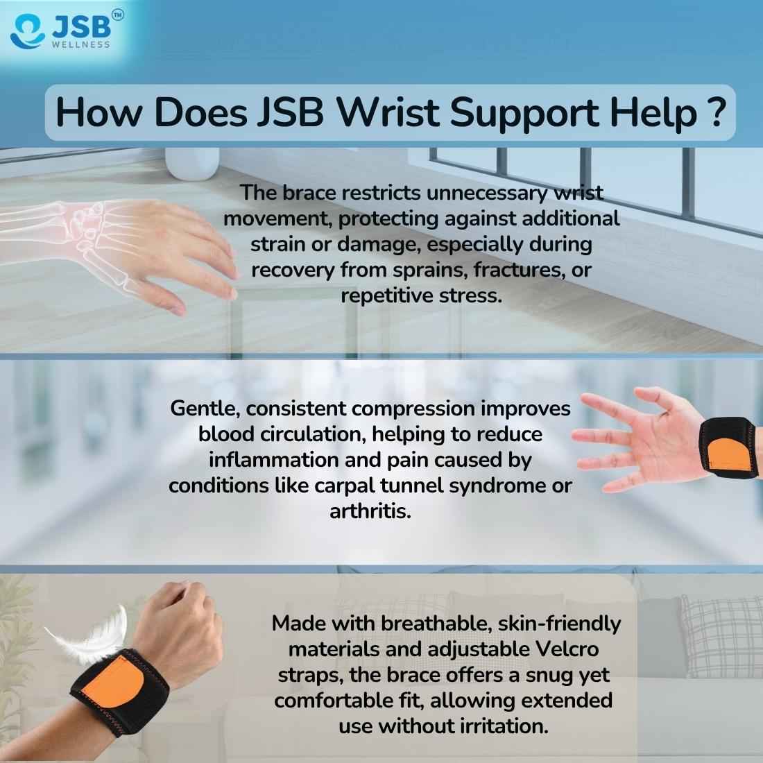 how does jsb wrist support help