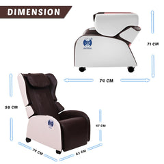 3D Massage Chair For Full Body At Home - Zero Gravity Space Saving - SL Track - JSB MZ20