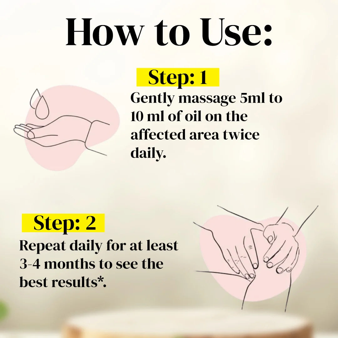 how to use joint pain relief oil jsb