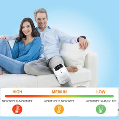 Knee massager for all temperature