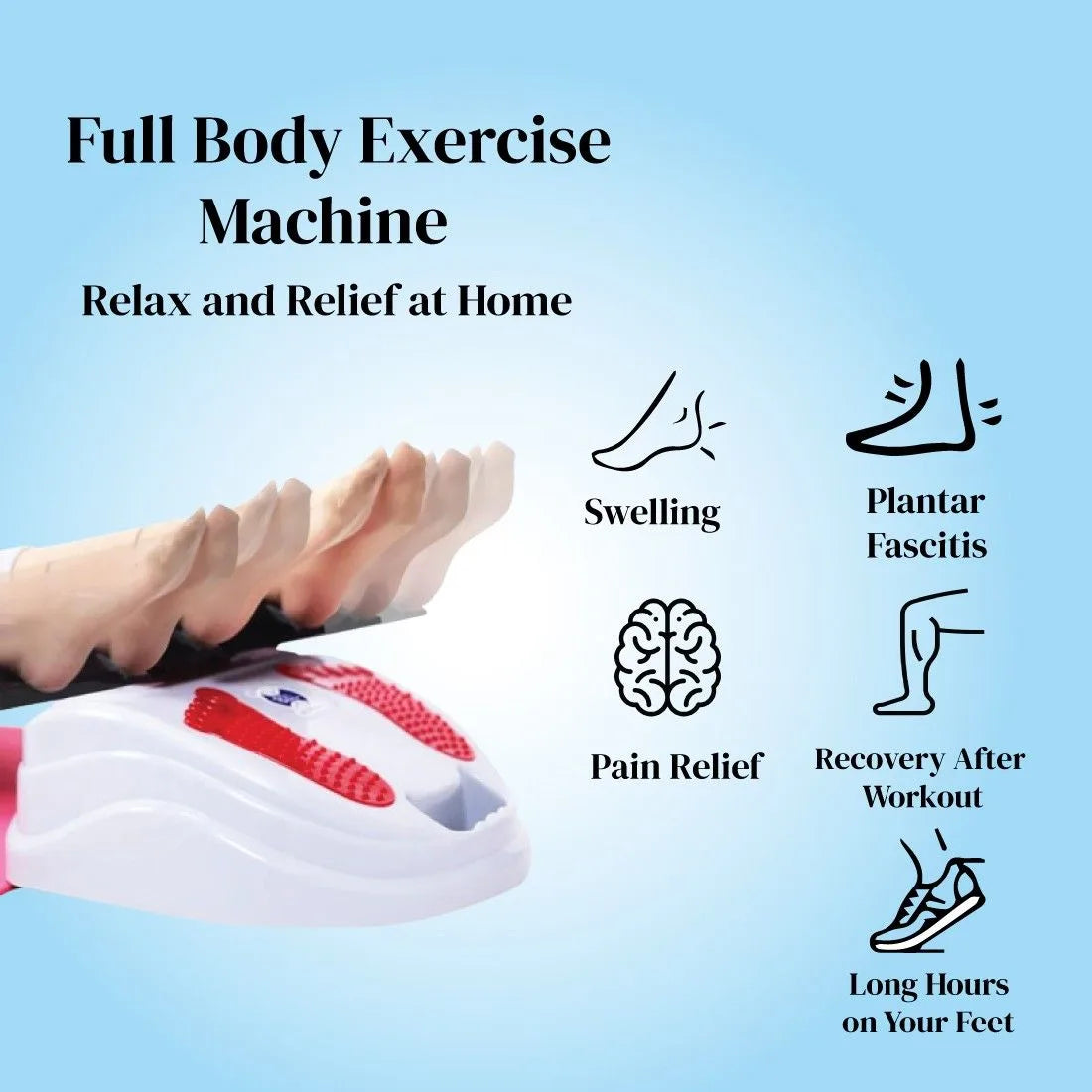 Full body exercise machine