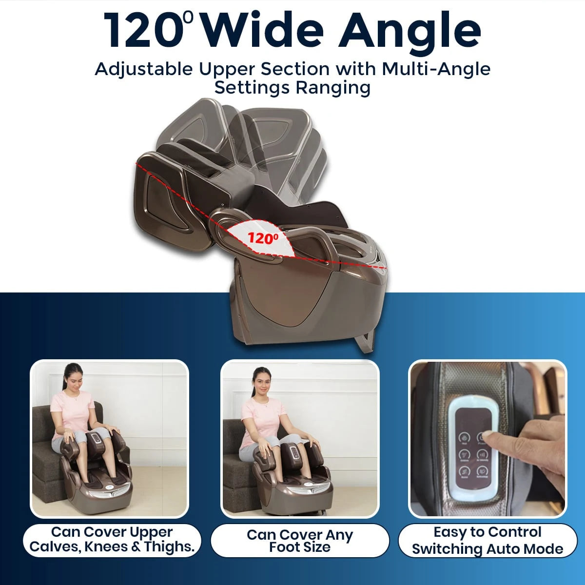 Massager for leg with airbag massage