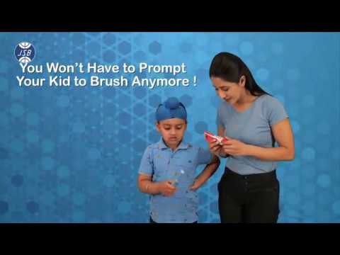 JSB HF128 Kids Electric Power Toothbrush with Music