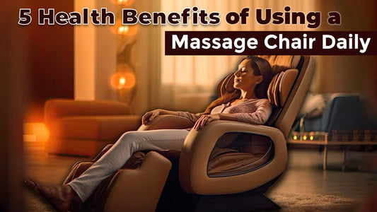5 Health Benefits of Using a Massage Chair Daily