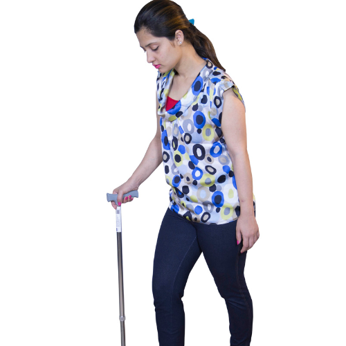 Should elderly use walking sticks?