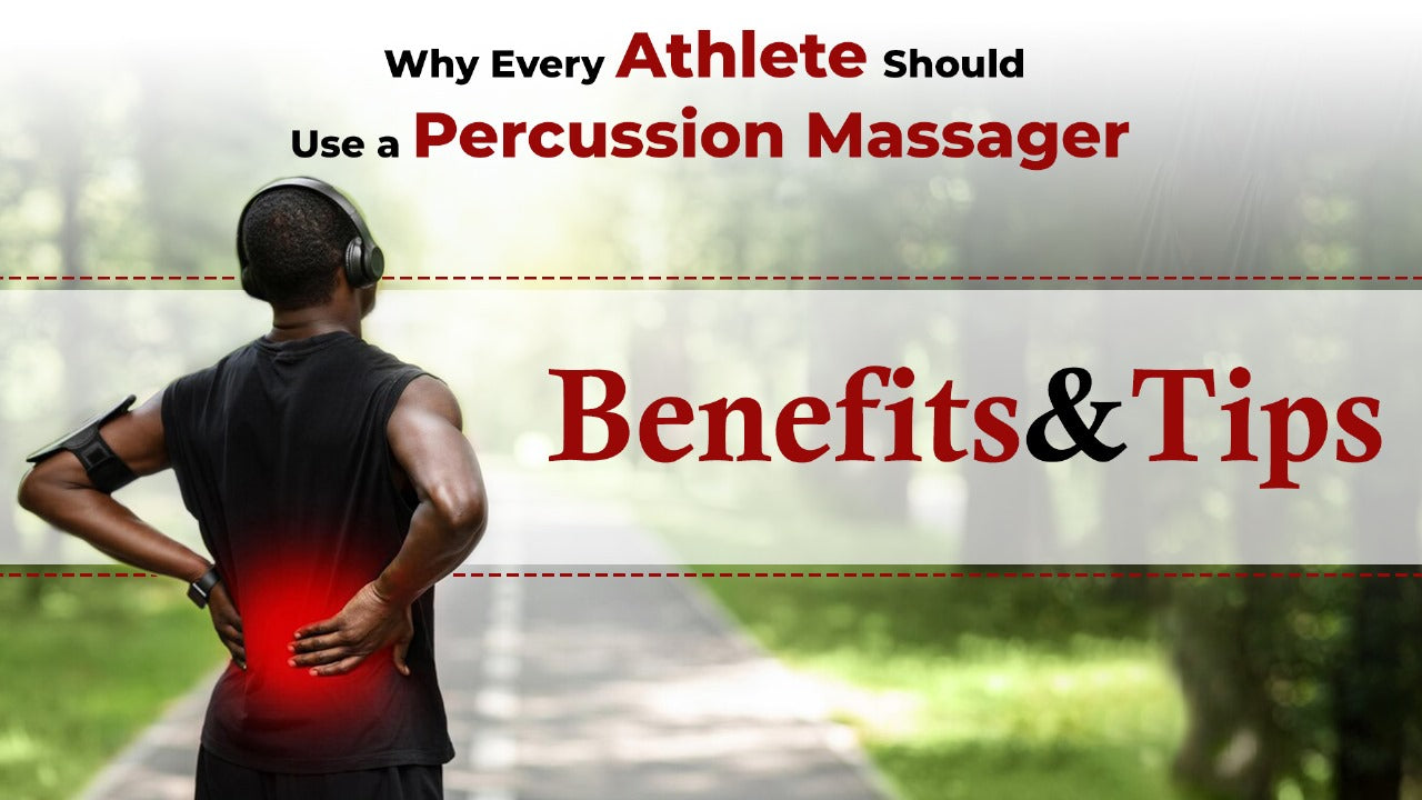 Why Every Athlete Should Use a Percussion Massager