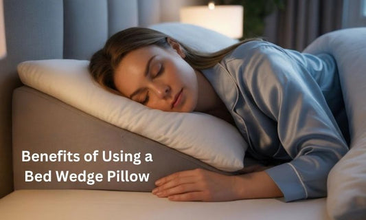 benefits of using a bed wedge pillow