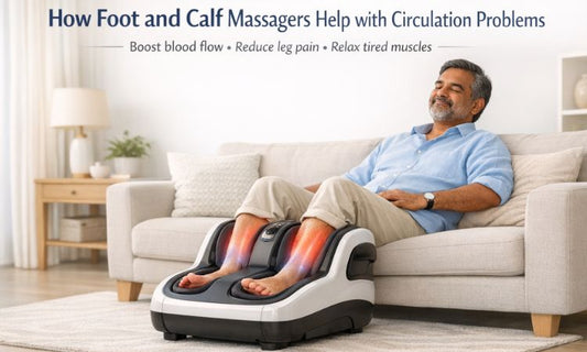 circulation problem solution with foot massager