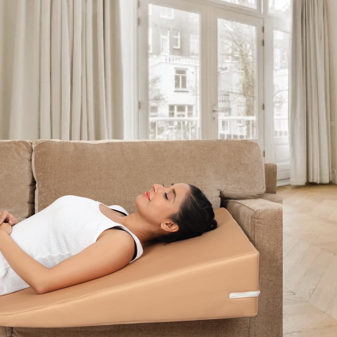how to use wedge pillow for back pain